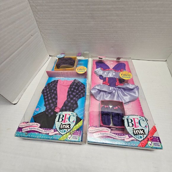 New BFC ink Fairy Princess Costume So Stylish Outfit Real Fabric Shoes Lot Cloth - Picture 2 of 16